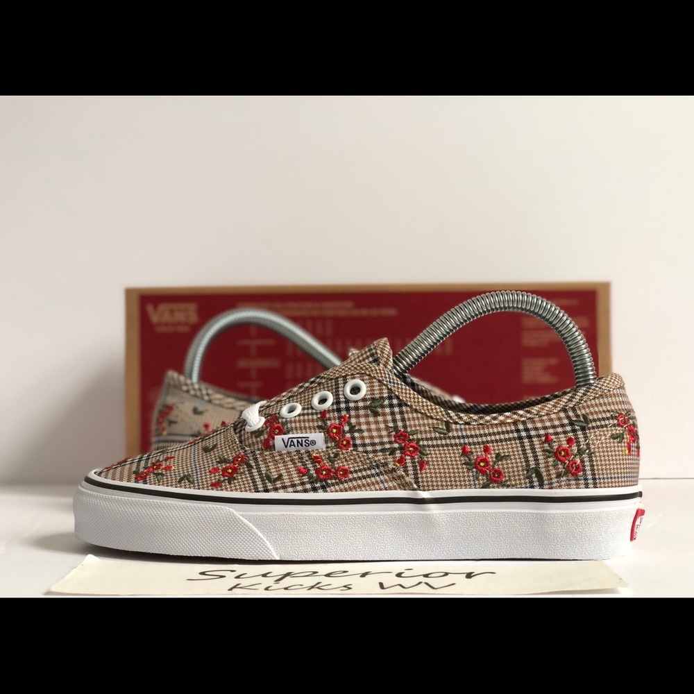 Vans Authentic (Glen Plaid Floral)
